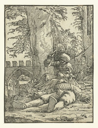 Jael zabije Siseru od Albrecht Altdorfer