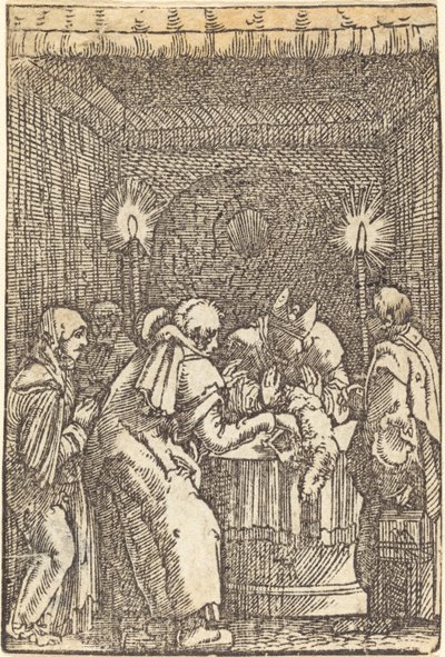 Joachimova nabídka odmítnuta od Albrecht Altdorfer