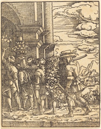 Joshua a Caleb od Albrecht Altdorfer