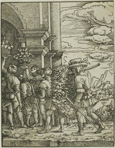 Joshua a Caleb od Albrecht Altdorfer