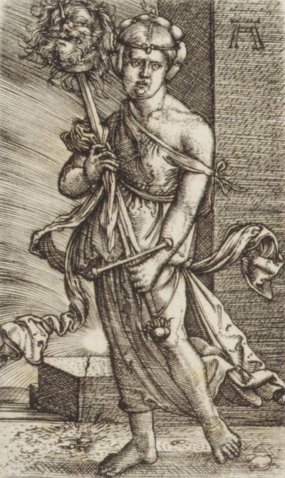 Judith s hlavou Holofernes,.n.d. od Albrecht Altdorfer