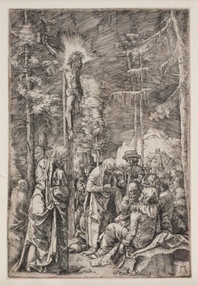 Kristus na kříži od Albrecht Altdorfer