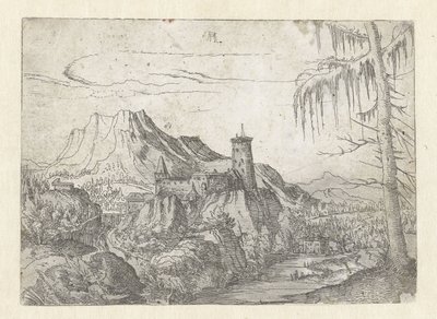 Krajina s velkým hradem od Albrecht Altdorfer
