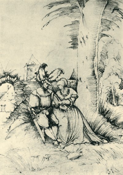 Milenci, 1508, 1943. od Albrecht Altdorfer