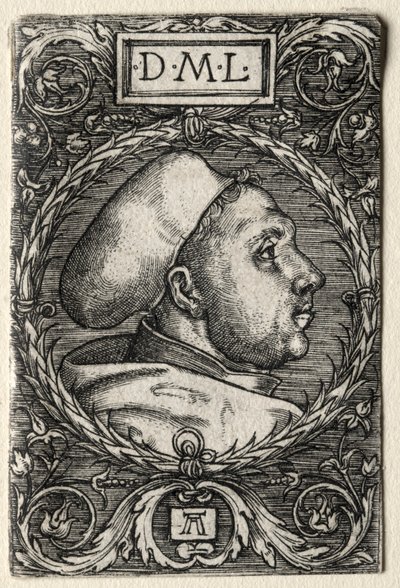 Martin Luther, ca. 1525. od Albrecht Altdorfer