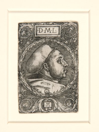 Martin Luther s doktorskou čepicí od Albrecht Altdorfer