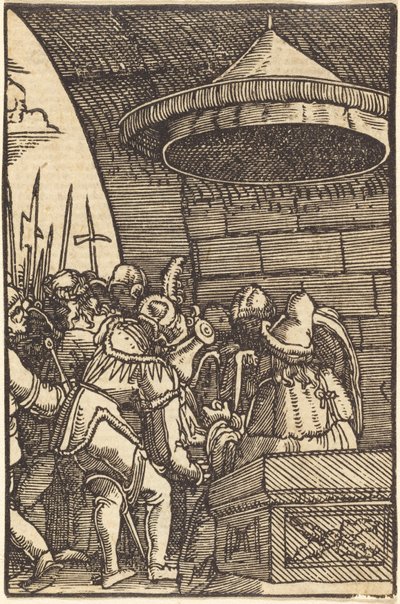 Pilát si myje ruce od Albrecht Altdorfer