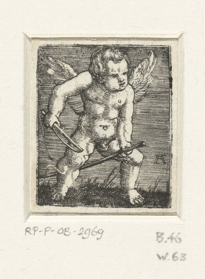Putto s koníčkem od Albrecht Altdorfer