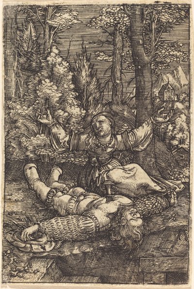 Pyramus a Thisbe od Albrecht Altdorfer
