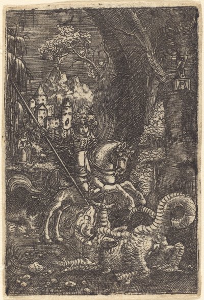 Svatý Jiří od Albrecht Altdorfer