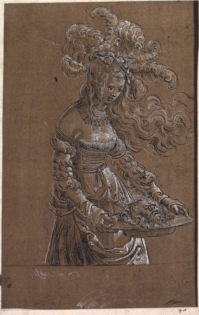 Salome s hlavou svatého Jana Křtitele od Albrecht Altdorfer