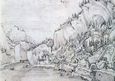 Sarmingstein na Dunaji, 16. století od Albrecht Altdorfer