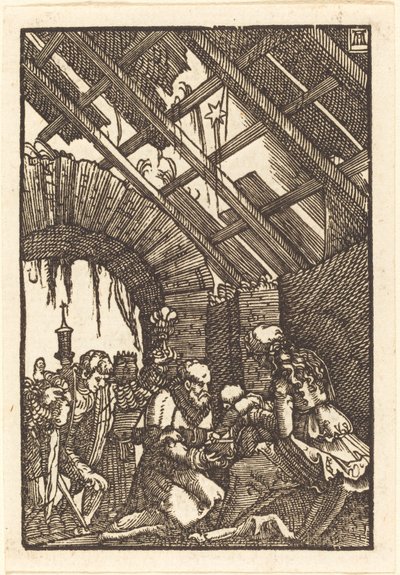 Klanění tří králů od Albrecht Altdorfer