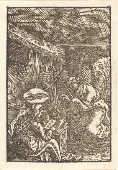 Zvěstování od Albrecht Altdorfer