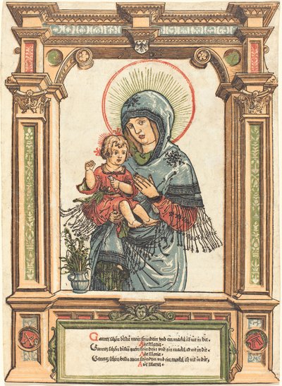 Krásná panna z Řezna od Albrecht Altdorfer