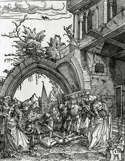 Stětí sv. Jana Křtitele od Albrecht Altdorfer