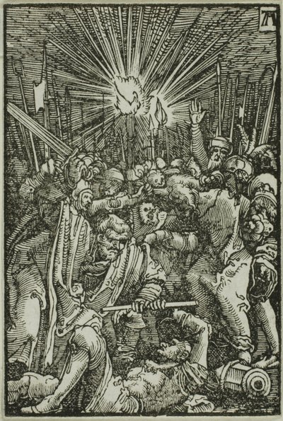 Zrada, z Pádu a vykoupení člověka od Albrecht Altdorfer