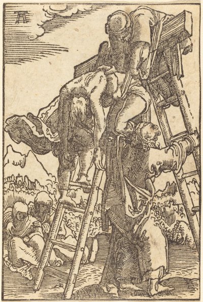 Sestup z kříže od Albrecht Altdorfer