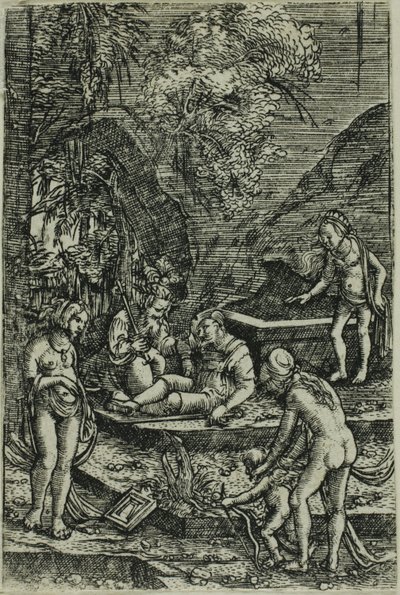 Sen o Paříži od Albrecht Altdorfer