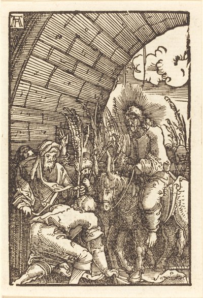Vjezd do Jeruzaléma od Albrecht Altdorfer