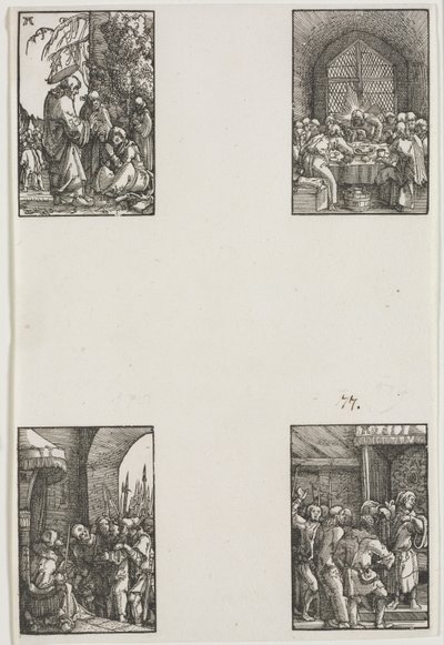 Pád a vykoupení člověka od Albrecht Altdorfer