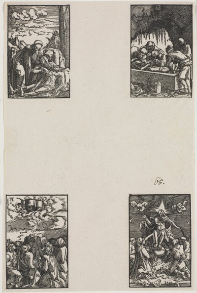 Pád a vykoupení člověka od Albrecht Altdorfer