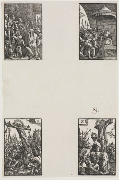Pád a vykoupení člověka od Albrecht Altdorfer