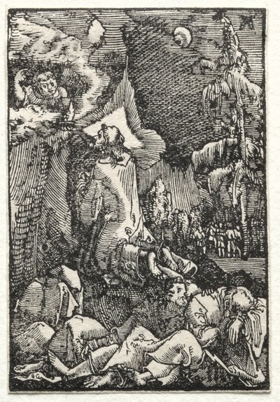 Pád a vykoupení člověka: Chirst na Olivové hoře, c. 1515. od Albrecht Altdorfer
