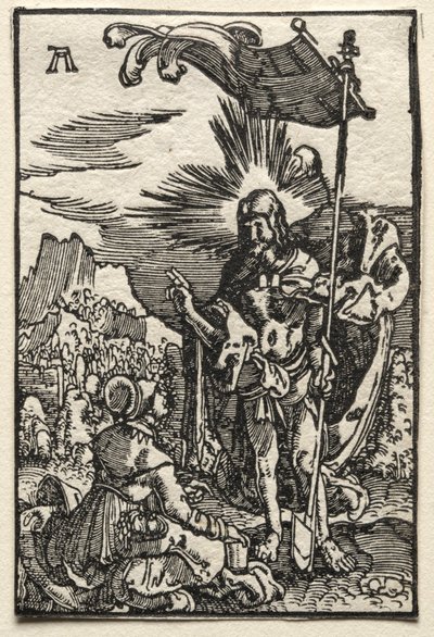 Pád a vykoupení člověka: Kristus se zjevuje sv. Máří Magdaléně, c. 1515. od Albrecht Altdorfer