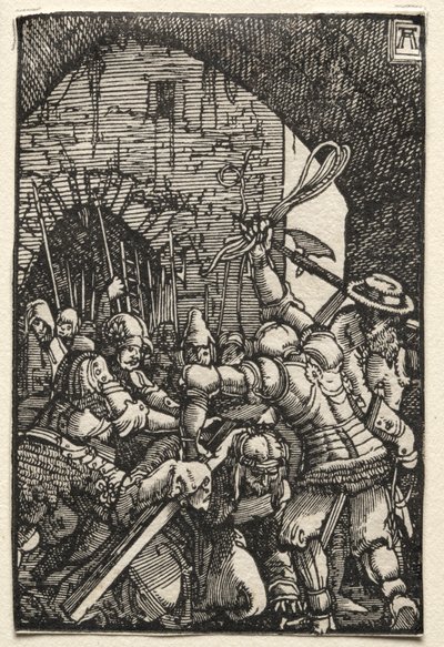 Pád a vykoupení člověka: Kristus nesoucí kříž od Albrecht Altdorfer