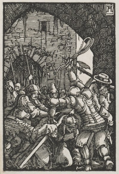 Pád a vykoupení člověka: Kristus nesoucí kříž od Albrecht Altdorfer
