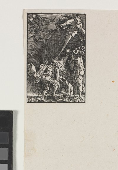 Pád a vykoupení člověka: Kristus sestupující do pekla, c. 1515. od Albrecht Altdorfer