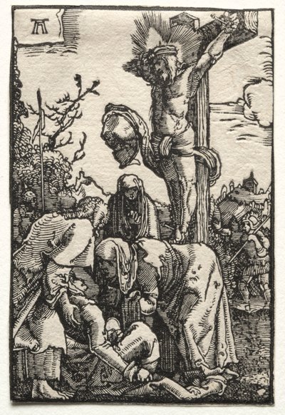 Pád a vykoupení člověka: Kristus na kříži, c. 1515. od Albrecht Altdorfer