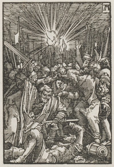 Pád a vykoupení člověka: Kristus zajatý od Albrecht Altdorfer