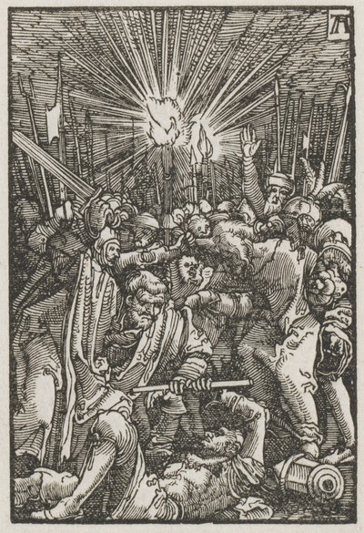 Pád a vykoupení člověka: Kristus zajat, c. 1515. od Albrecht Altdorfer