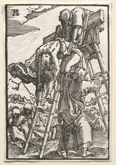 Pád a vykoupení člověka: Sestup z kříže, c. 1515. od Albrecht Altdorfer