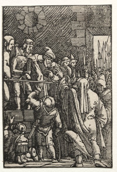 Pád a vykoupení člověka: Ecce Homo, c. 1515. od Albrecht Altdorfer