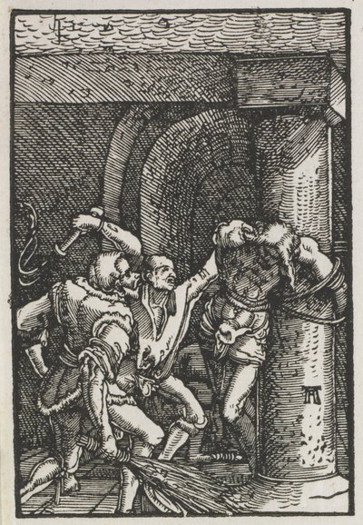 Pád a vykoupení člověka: bičování Krista od Albrecht Altdorfer