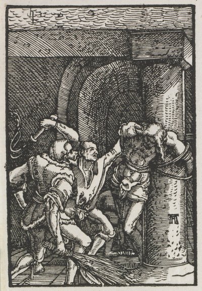 Pád a vykoupení člověka: bičování Krista, c. 1515. od Albrecht Altdorfer