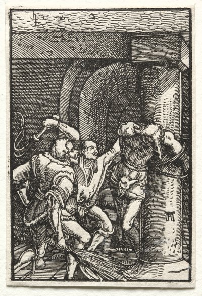 Pád a vykoupení člověka: bičování Krista, c. 1515. od Albrecht Altdorfer
