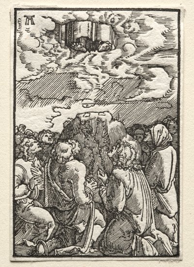Pád a vykoupení člověka: Nanebevstoupení, c. 1515. od Albrecht Altdorfer