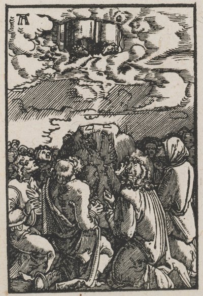 Pád a vykoupení člověka: Nanebevstoupení, c. 1515. od Albrecht Altdorfer