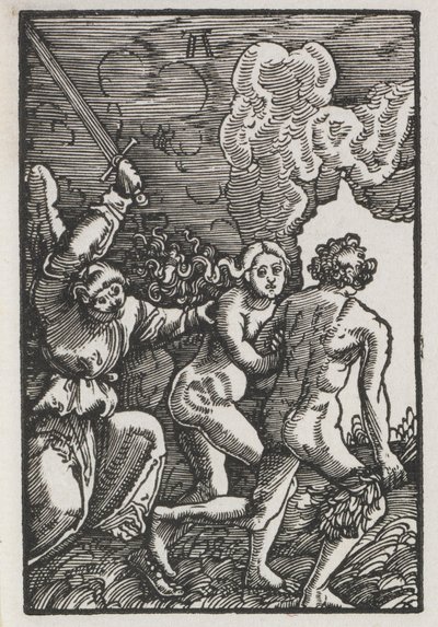 Pád a vykoupení člověka: Vyhnání z ráje, c. 1515. od Albrecht Altdorfer