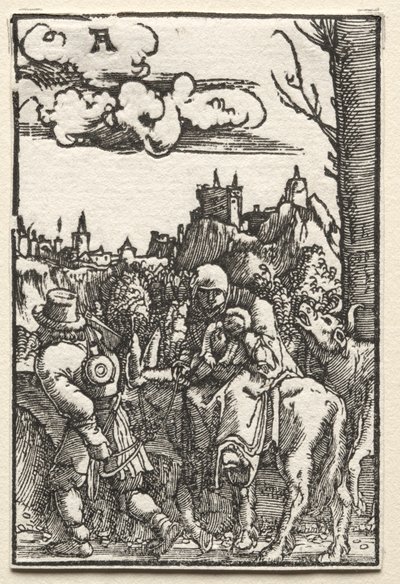 Pád a vykoupení člověka: Útěk do Egypta, c. 1515. od Albrecht Altdorfer