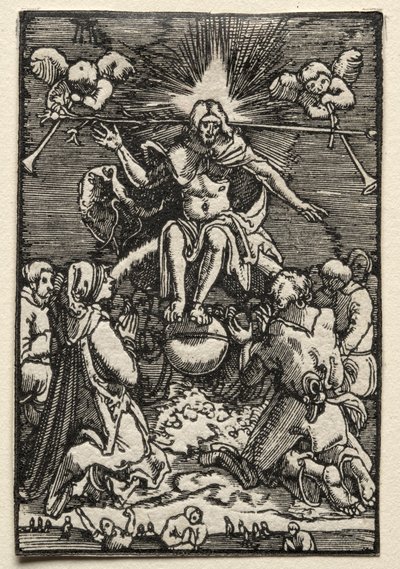 Pád a vykoupení člověka: Poslední soud, c. 1515. od Albrecht Altdorfer