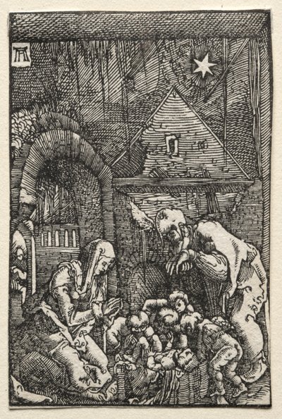 Pád a vykoupení člověka: Narození Páně od Albrecht Altdorfer
