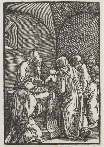 Pád a vykoupení člověka: Představení Krista v chrámu, c. 1515. od Albrecht Altdorfer