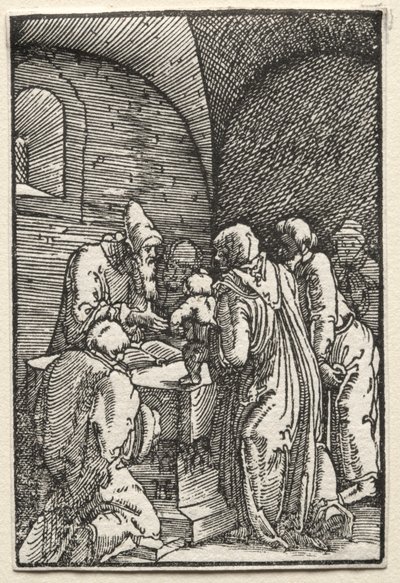 Pád a vykoupení člověka: Představení Krista v chrámu, c. 1515. od Albrecht Altdorfer