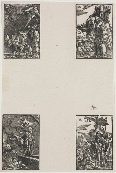 Pád a vykoupení člověka, c. 1515. od Albrecht Altdorfer