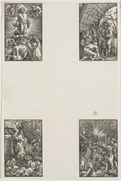 Pád a vykoupení člověka, c. 1515. od Albrecht Altdorfer